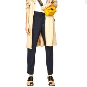 Women's Navy Pants by Zara